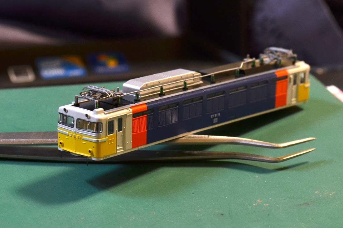 TOMIX製 EF81（カシオペア色）を買ってみた: とある地方のC寝台車