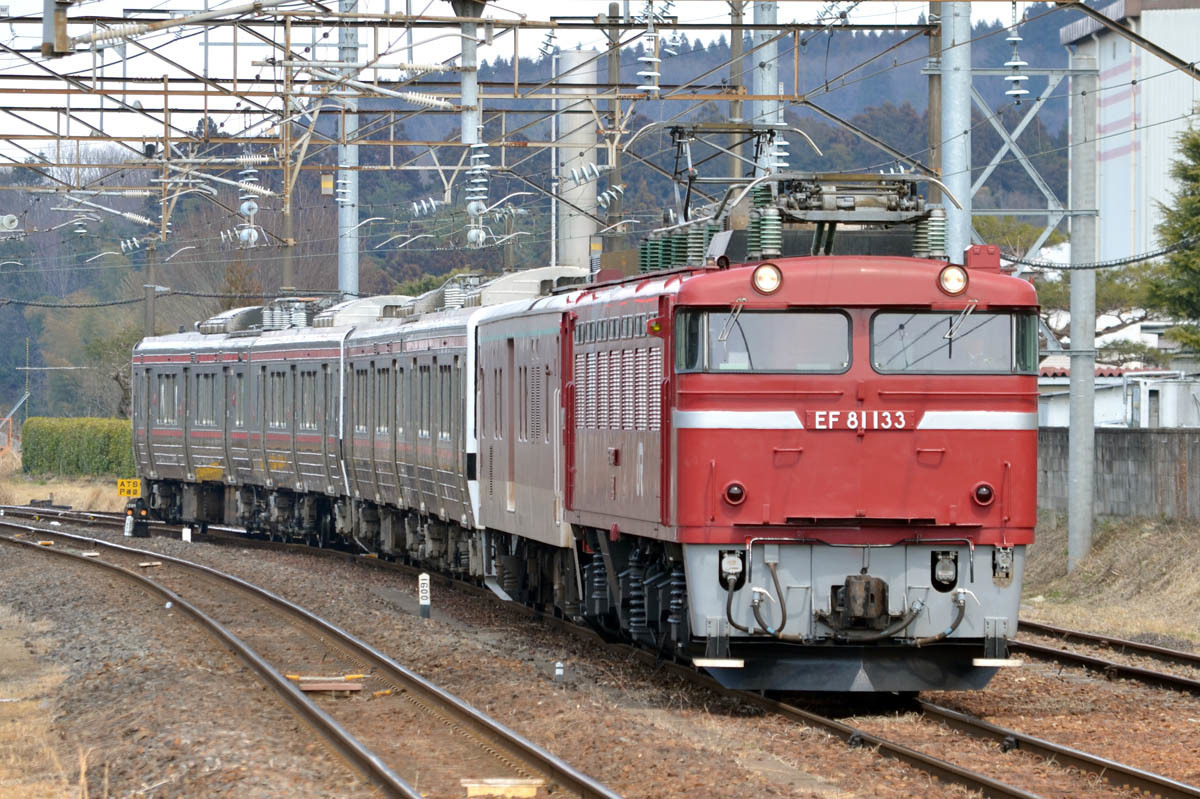 719系(磐越西線色)秋田に行く in 黒磯: とある地方のC寝台車 719系(磐越西線色)秋田に行く in 黒磯: とある地方のC寝台車