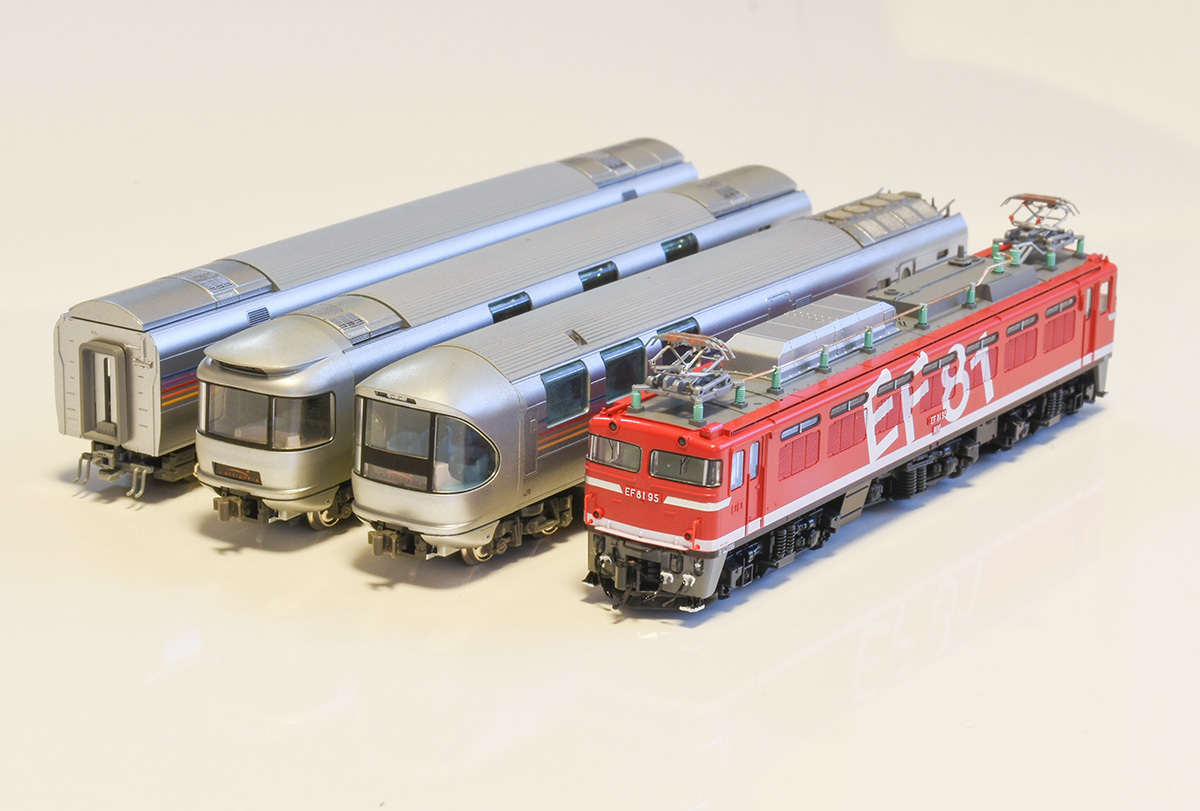 KATO カシオペア+EF81(カシオペア) フル編成 - 鉄道模型