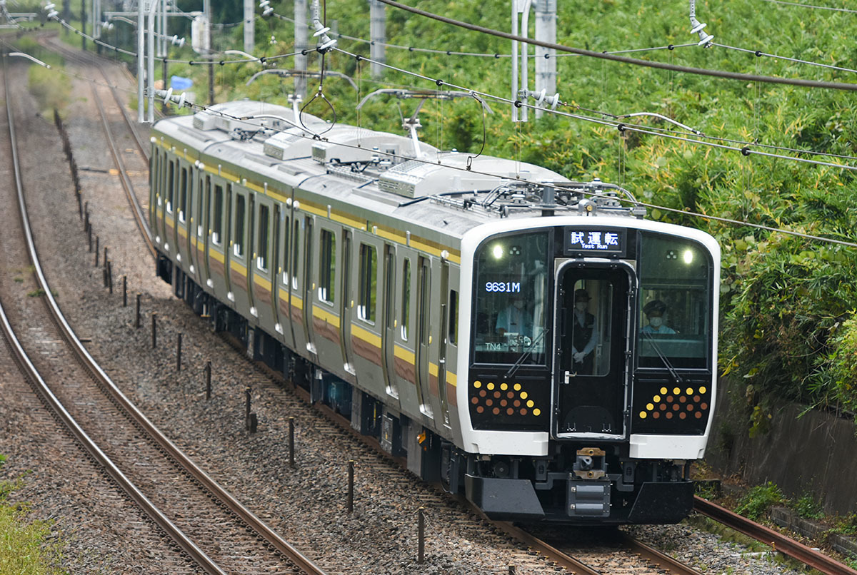 試運転が続くe131系600番台 とある地方のc寝台車